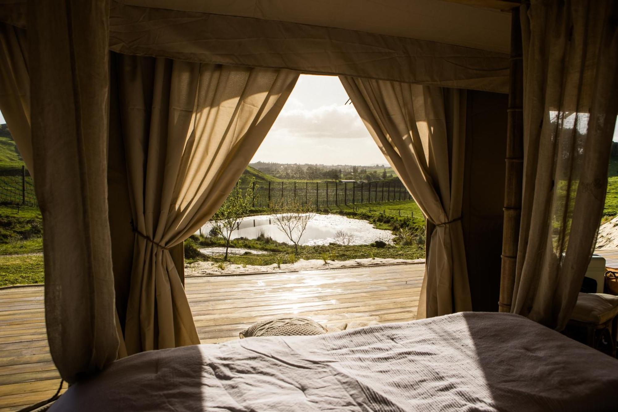 Orchard Valley Glamping Otorohanga Exterior foto